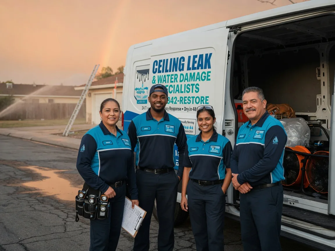 Ceiling Leak Cleanup company in Oakfield, ME
